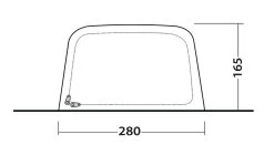 Outwell Fastlane 300 Annexe 13 Outwell Fastlane 300 Annexe -Sports Outdoor Store 111428 fastlane 300 annexe drawing other4