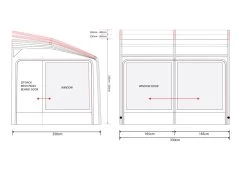 Outdoor Revolution Sport Pro 330 Premium Air Awning -Sports Outdoor Store 2025 sport pro 330 05