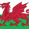 Wales Welsh Dragon Flag 5ft By 3Ft