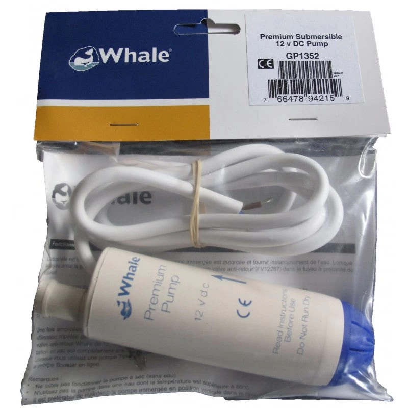 Whale Premium Submersible Pump, Whale GP1352 1 Whale Premium Submersible Pump, Whale GP1352