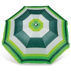Yello Stripped Parasol -Sports Outdoor Store BGG1305 yello green striped parasol top
