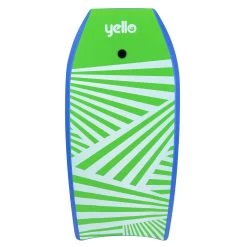 Yello 41" Slick Zig Zag Bodyboard (Blue) -Sports Outdoor Store BGG1606 yello 41inch slick zig zag bodyboard blue 2