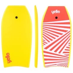 Yello 41" Slick Zig Zag Bodyboard (Yellow)