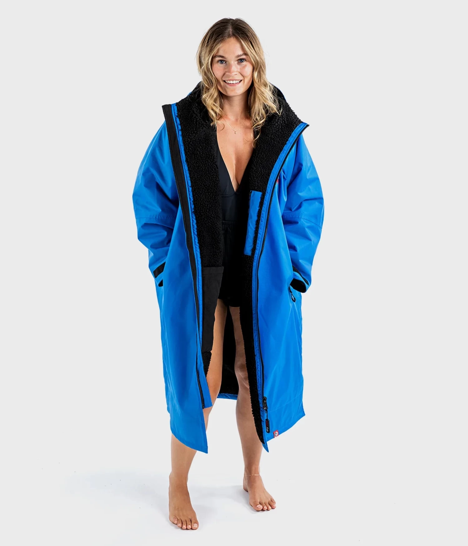 Dryrobe Advance Long Sleeve Cobalt Blue - RECYCLED 6 Dryrobe Advance Long Sleeve Cobalt Blue - RECYCLED - Image 6