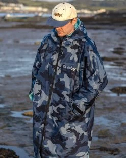 Dryrobe Advance Long Sleeve Blue Camo Blue -Sports Outdoor Store Male adult advance bluecamoblue 7