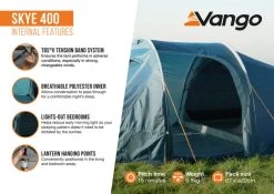 Vango Skye 400 Tent 2025 -Sports Outdoor Store Skye 400 Infographic Internal LowRes small