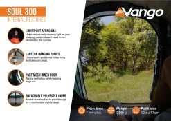 Vango Soul 300 Tent Deep Blue 2025 7 Vango Soul 300 Tent Deep Blue 2025 -Sports Outdoor Store Soul 300 Infographic2 LowRes