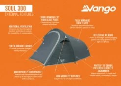 Vango Soul 300 Tent Deep Blue 2025 8 Vango Soul 300 Tent Deep Blue 2025 -Sports Outdoor Store Soul 300 Infographic LowRes