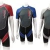 Nalu Childrens Shorty Wetsuits Red