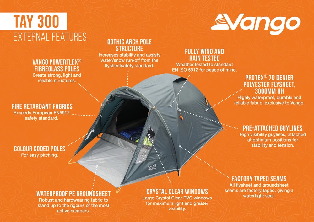 Vango Tay 300 Tent 2025 5 Vango Tay 300 Tent 2025 - Image 5