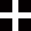 Cornwall St Piran Flag 5ft By 3Ft