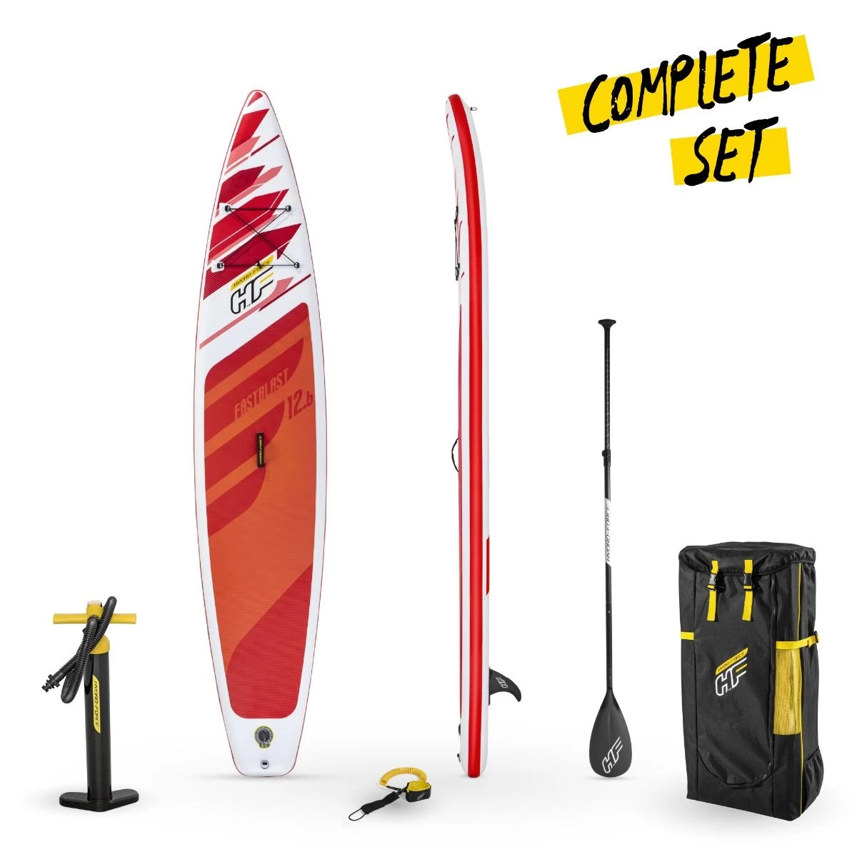 Bestway HydroFrorceFastblast Tech - 12’6ft SUP Inflatable Stand Up Paddle Board 7 Bestway HydroFrorceFastblast Tech - 12’6ft SUP Inflatable Stand Up Paddle Board - Image 7
