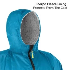 Osprey Unisex Changing Robe Teal -Sports Outdoor Store callout 3 6 1