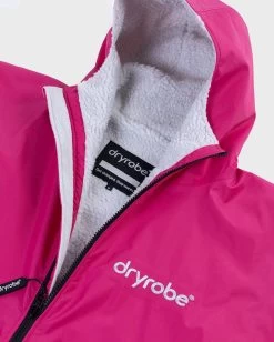 Dryrobe Advance Kids Long Sleeve Pink / Grey 11 Dryrobe Advance Kids Long Sleeve Pink / Grey -Sports Outdoor Store kids advance ls pink 8