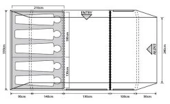 Outdoor Revolution Camp Star 500 XL Tent Bundle WIth Carpet And Footprint 2025 17 Outdoor Revolution Camp Star 500 XL Tent Bundle WIth Carpet And Footprint 2025 -Sports Outdoor Store orft1129 fp